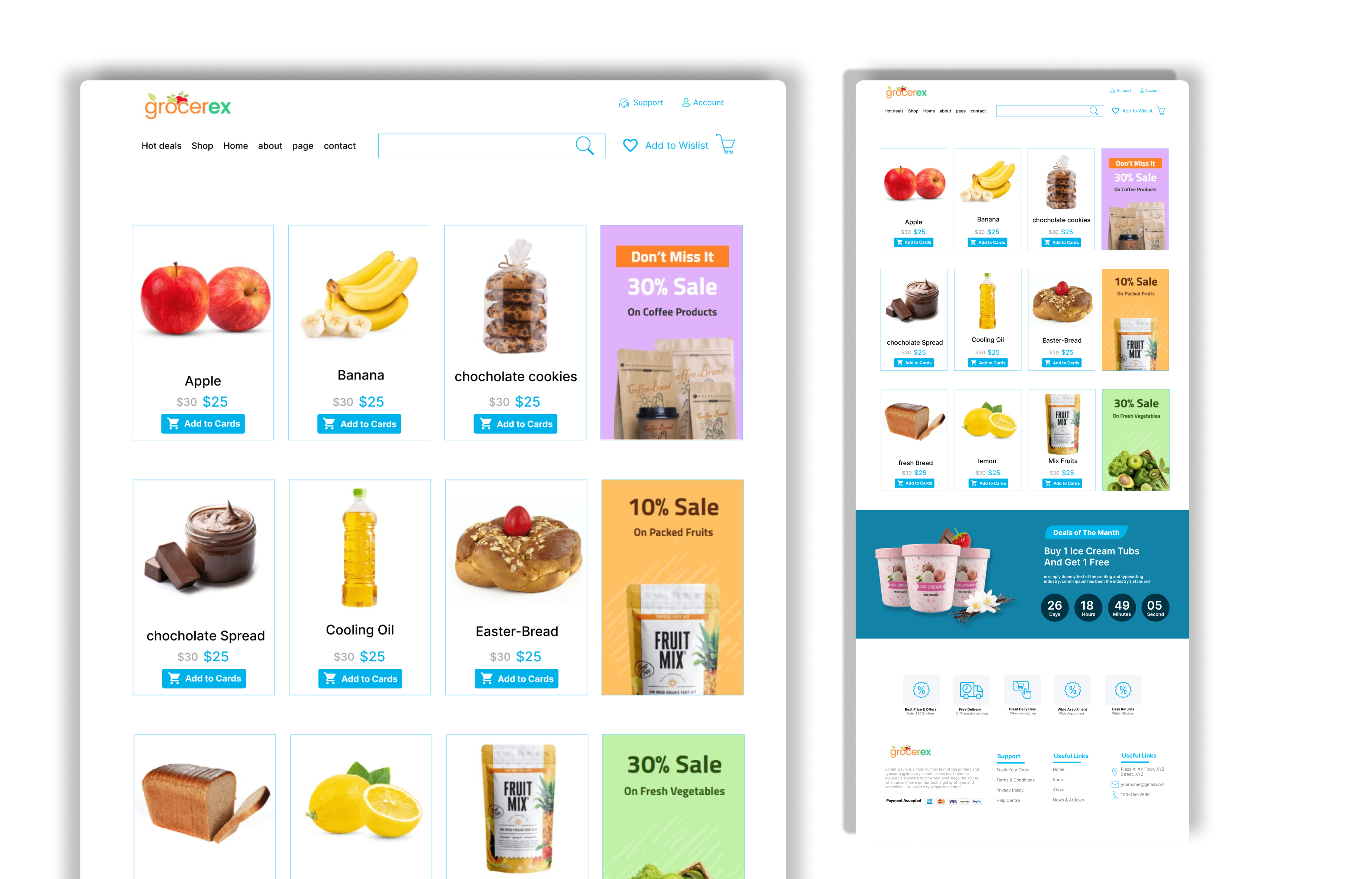 آرشیو محصولات در طراحی سایت فروشگاهی بسیار مهم ایست