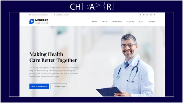 المان های جدی و لازم برای طراحی سایت پزشکی